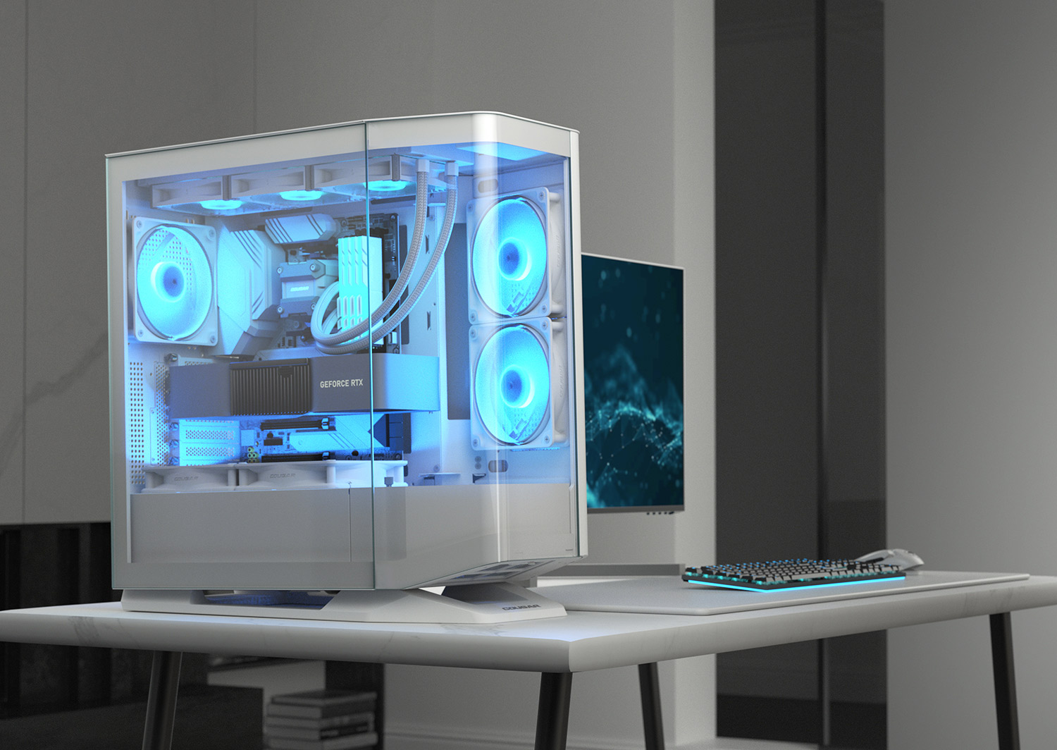 POSEIDON ULTRA ARGB 360｜COUGAR｜株式会社アユート PCパーツ・VR